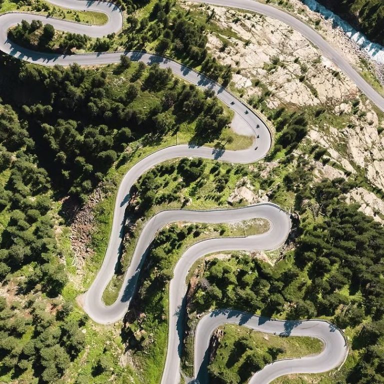 Motorradtouren mit Kehren